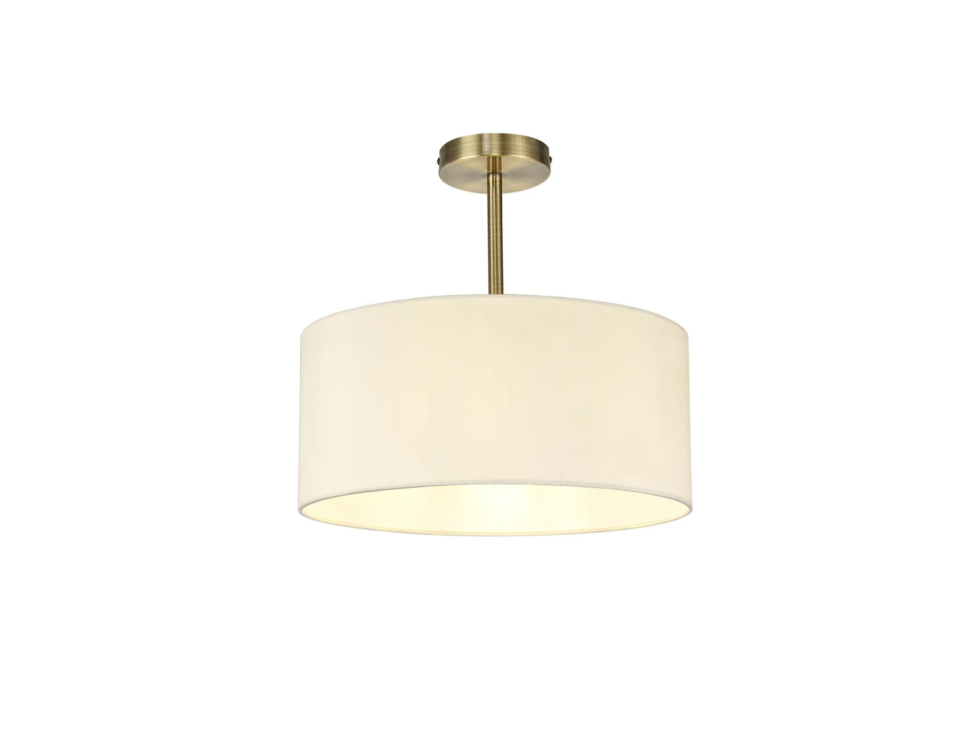 Baymont AB IV Ceiling Lights Deco Semi Flush Fittings